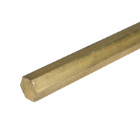 Латунный шестигранник