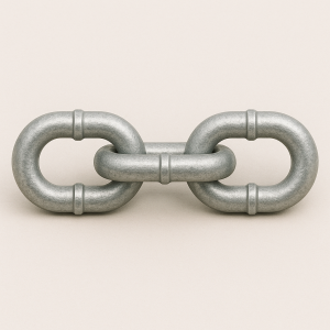 Цепь круглозвенная с буртиком Б2-12х48 в наличии в Астрахани