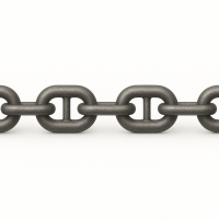 Цепь круглозвенная с распорками А2-3,5-48х192