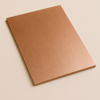 Бронзовый лист 0,28 мм БрБ2 в наличии в Астрахани