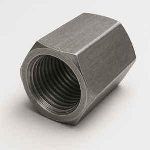 Гайка соединительная без покрытия 07Х21Г7АН5 М20 мм DIN 6334 в наличии в Астрахани