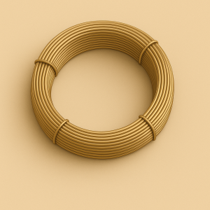 Латунная проволока тянутая 2,5 мм Л63 ГОСТ 1066-2015 в наличии в Астрахани