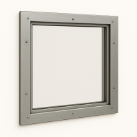 Окно рентгенозащитное ОКРЗ-Е 500х500 мм 2 Pb