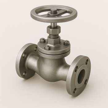 Клапан нержавеющий фланцевый Ду 50 Ру 16 AISI 316 в наличии в Астрахани