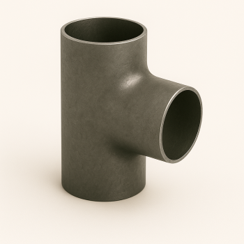 Стальной тройник бесшовный приварной равнопроходной ДУ 150 ГОСТ 17376-2001 в наличии в Астрахани