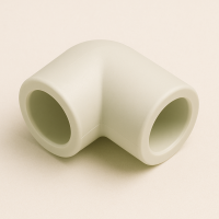 Уголок полипропиленовый 90° ДУ 25