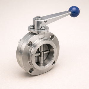 Клапан Бабочка S-S AISI 304 DN 25 (28х1,5) в наличии в Астрахани