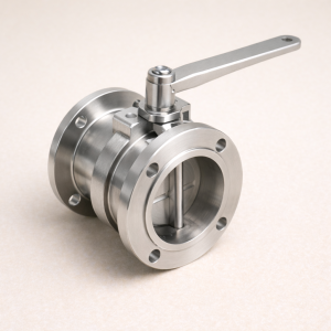 Заслонка 3-х ходовая 2-х фланцевая 180 градусов AISI 304 DN 80 ВР/ВР/ВР в наличии в Астрахани