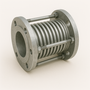 Компенсатор стальной осевой фланцевый ДУ 300 в наличии в Астрахани