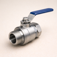 Кран шаровой 3-ходовой AISI 316L 1/2" ВР/ВР/ВР