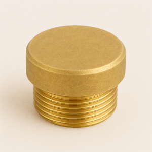 Заглушка латунная ДУ 40 ВР в наличии в Астрахани