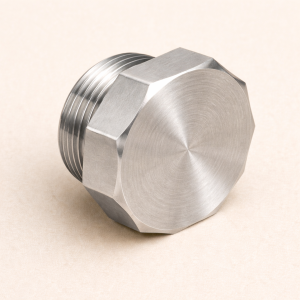 Заглушка под десятигранник AISI 304 3" НР в наличии в Астрахани