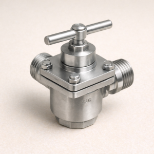 Кран пробковый 3-х ходовой ВР/ВР/ВР AISI 316L DN 25 в наличии в Астрахани