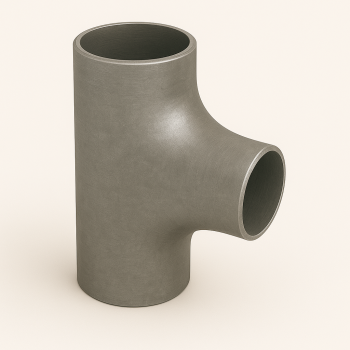 Стальной тройник штампованный переходной ДУ 100 ТУ 102-488-2005 в наличии в Астрахани